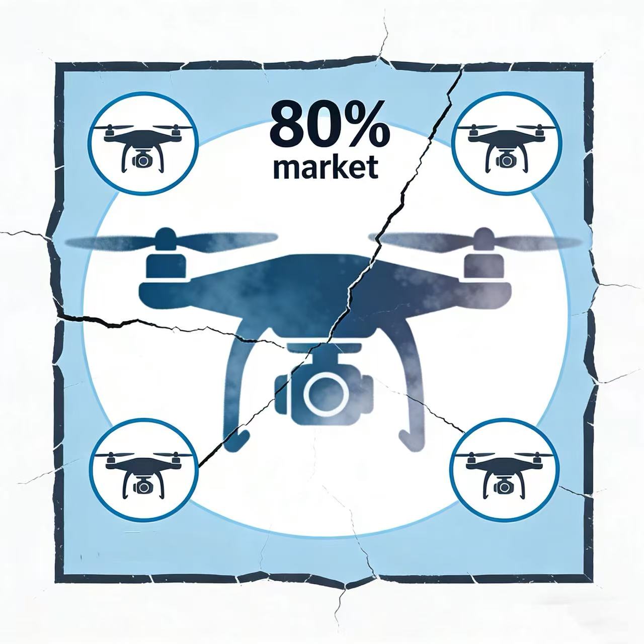 DJI's US Business Faces Shutdown Risk, 80% Market Share Could Be Taken by Local Companies