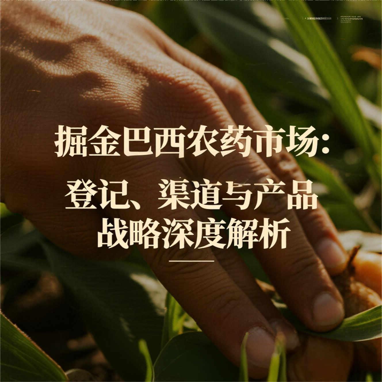 Unlocking the Brazilian Agrochemical Market: A Deep Dive into Registration, Channels, and Product Strategies