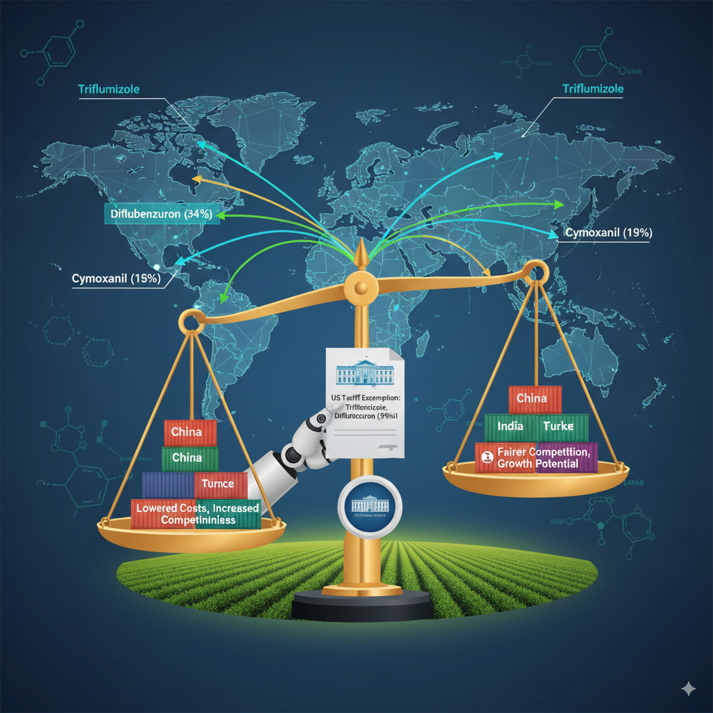 New Tariff Exemption for Agrochemicals: A Subtle Shift in US-China-India Trade Dynamics
