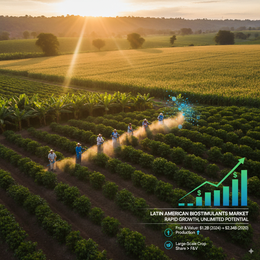 Latin American Biostimulants Market: High Growth, Unlimited Potential