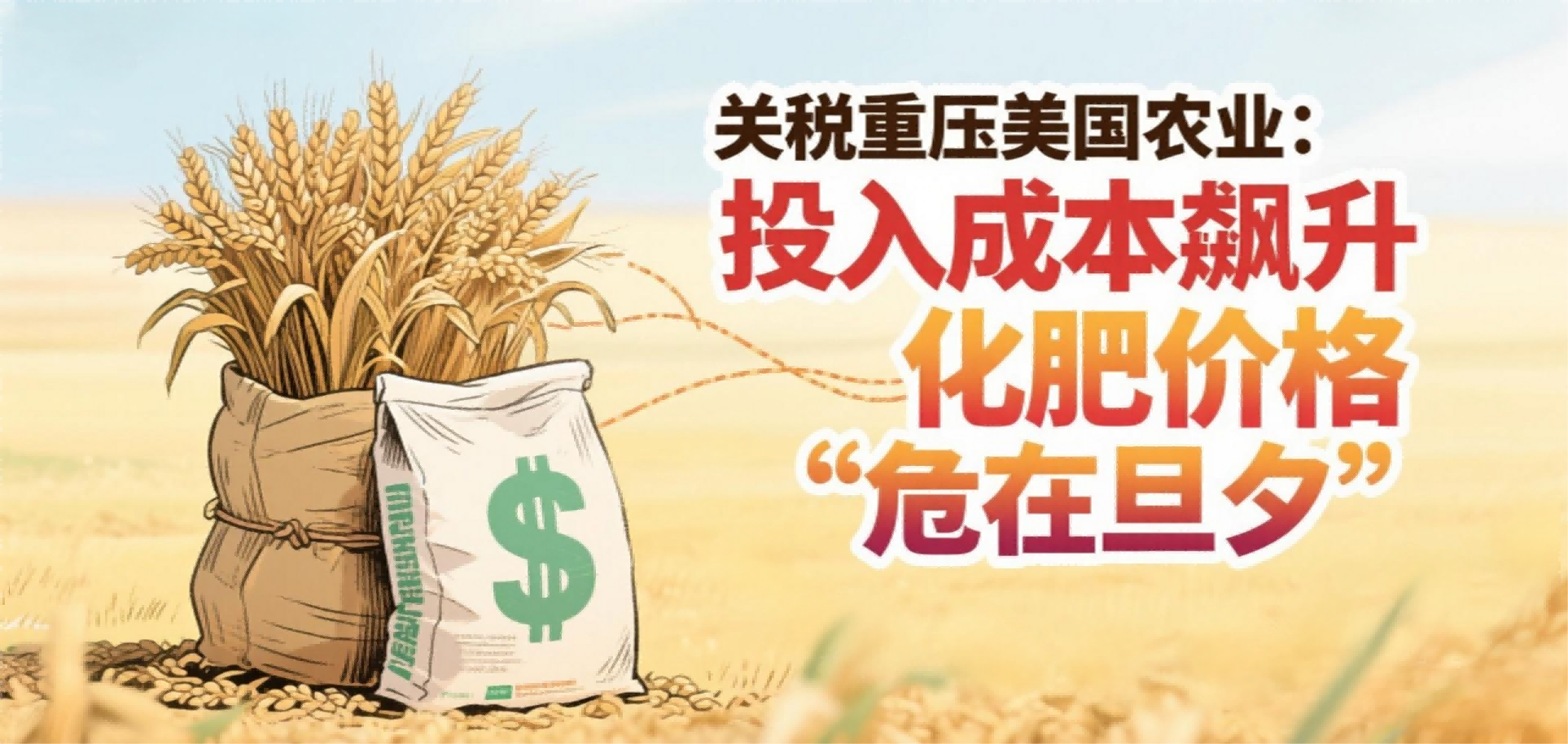 Tariff Shock Hits US Agriculture: Input Tariffs Soar to 12.2%, Fertilizer Costs Near "Catastrophic Levels