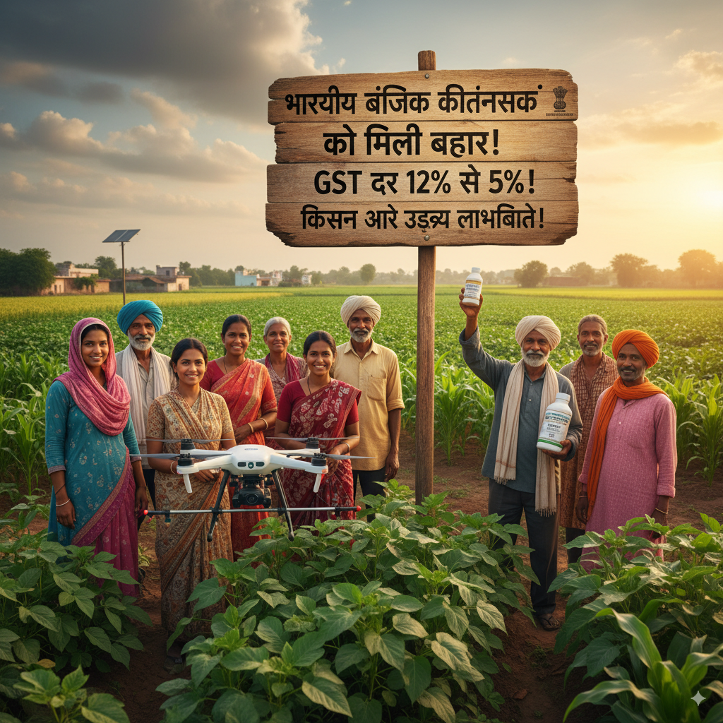 India's Bio-pesticide Sector Enters a New Era: Tax Cuts Propel Green Agriculture