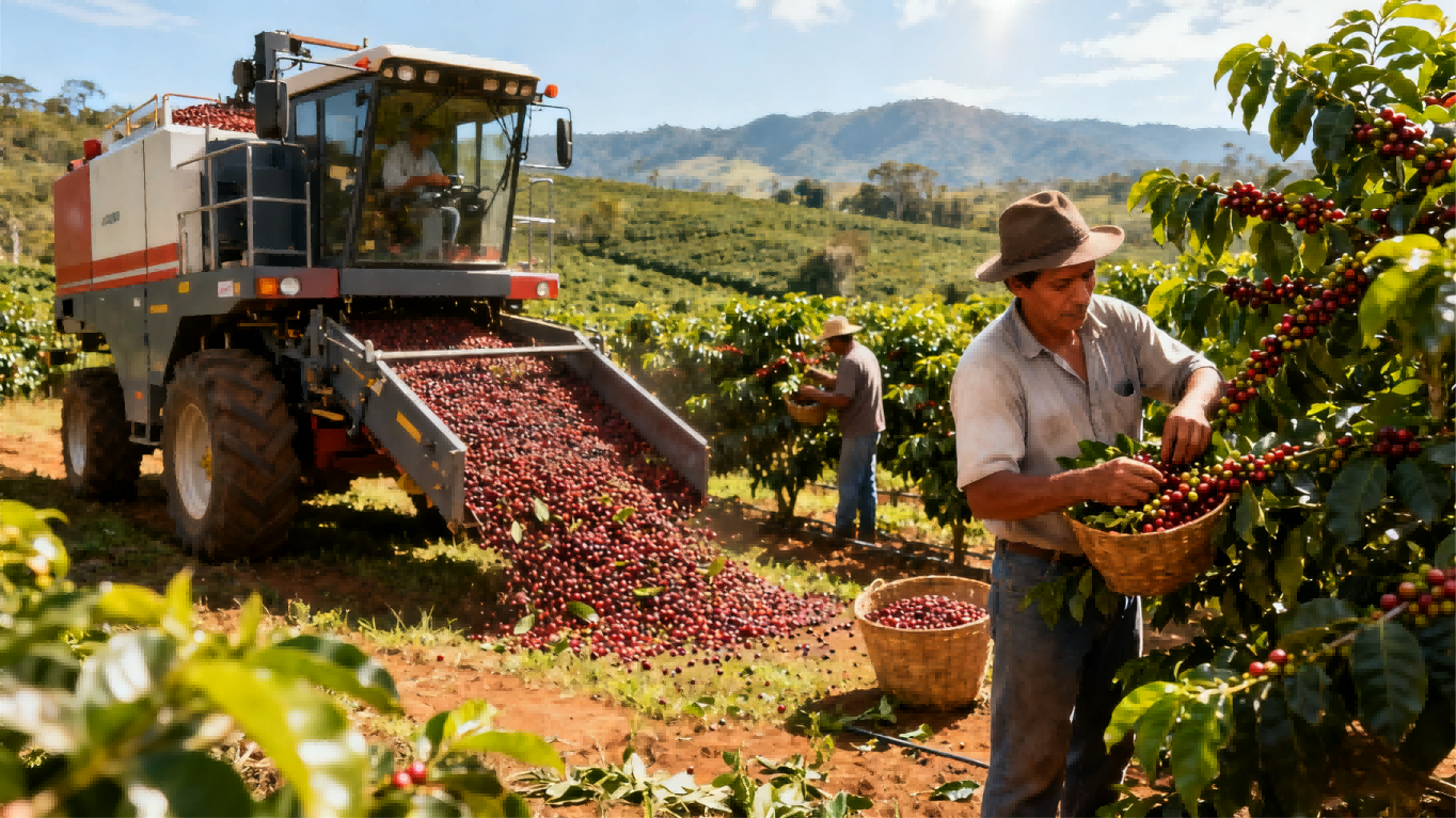 Crisis and Transformation in Coffee Kingdoms: The Industrial Breakthrough of Brazil and Colombia